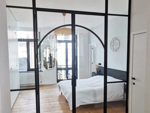 Cloison vitrée art déco